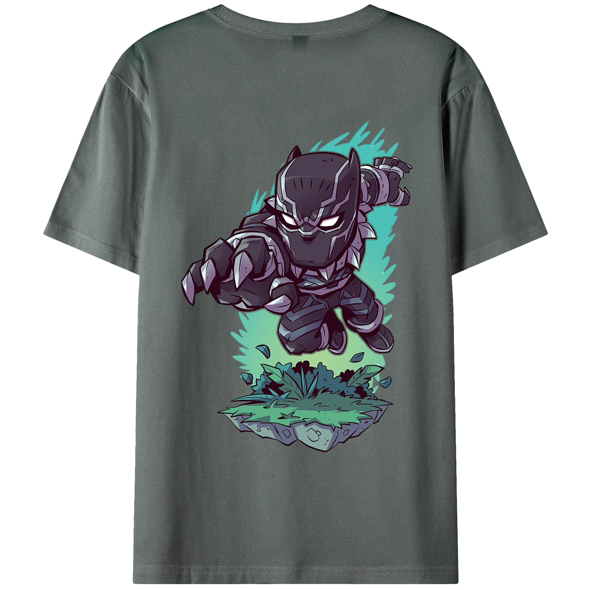 （画像用） アベンジャーズ The Avengers 綿100％ メンズ半袖Tシャツ（バックプリント） 通気性